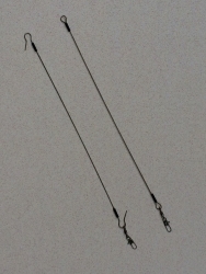 9 inch wire fishing leader
